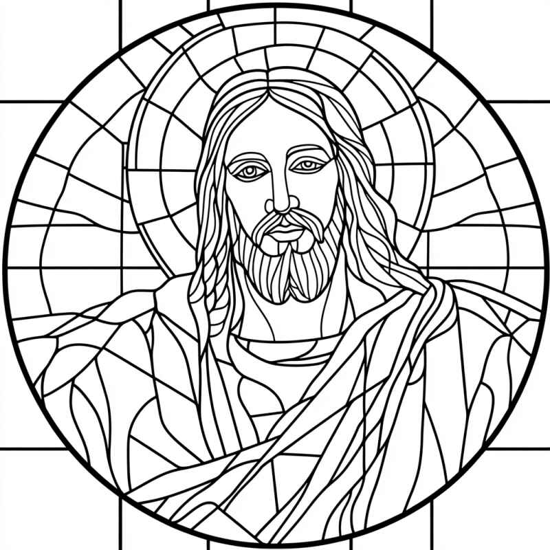 Mosaik Ausmalbilder 503