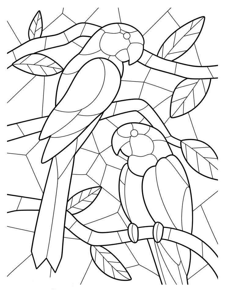 Mosaik Ausmalbilder 829