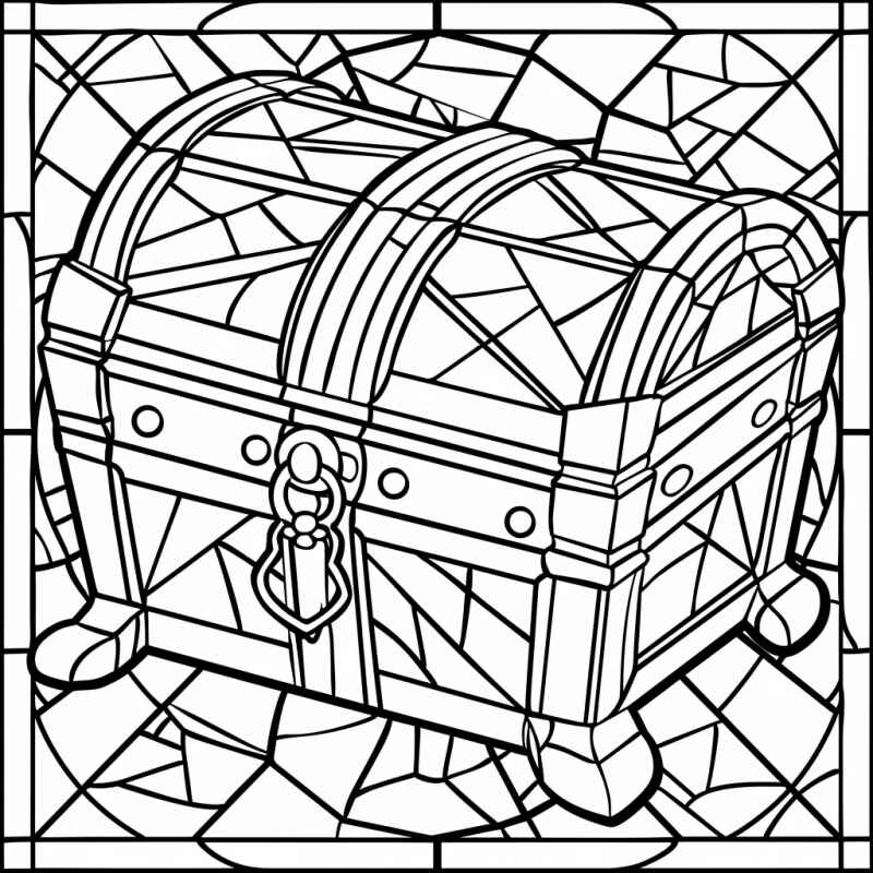 Mosaik Ausmalbilder 993