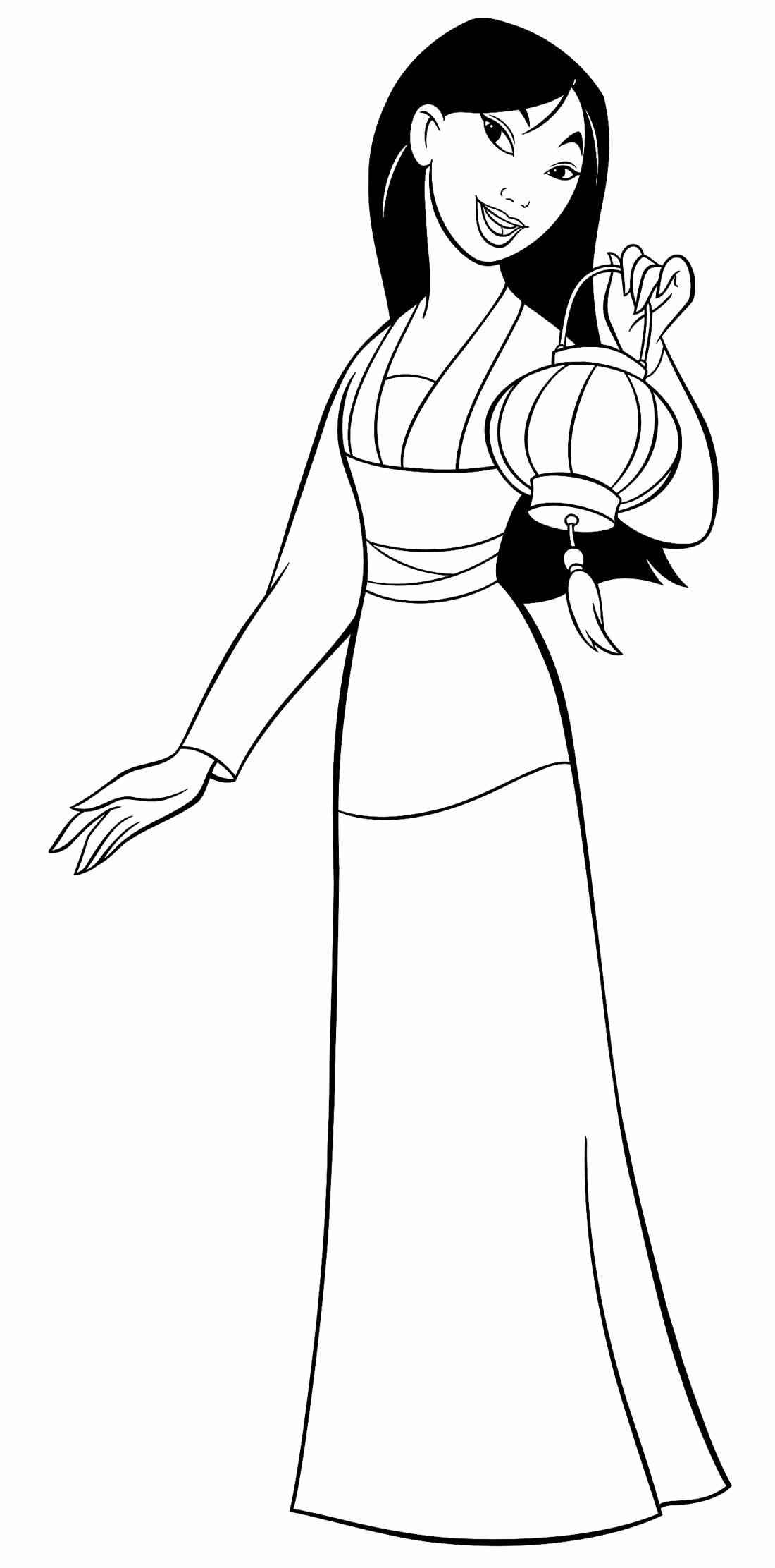 Mulan Ausmalbilder 063