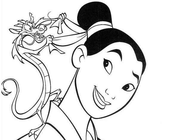 Mulan Ausmalbilder 373