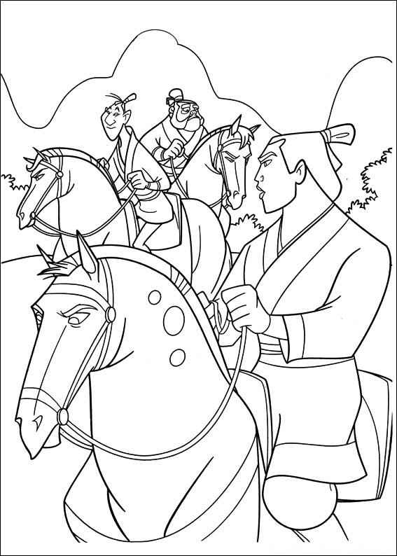 Mulan Ausmalbilder 810