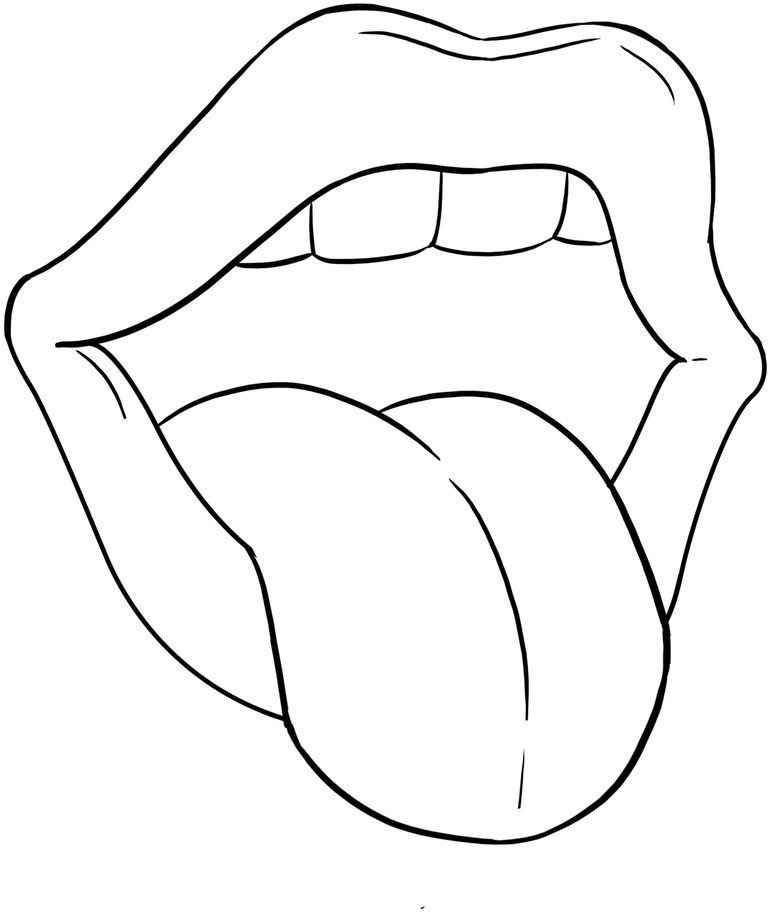 Mund Ausmalbilder 965