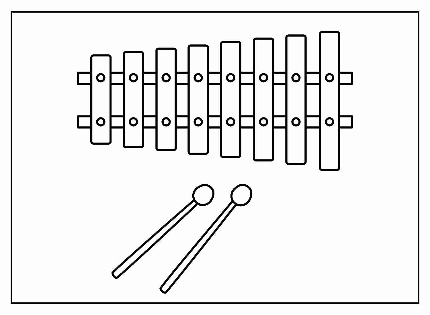 Musik Ausmalbilder 032