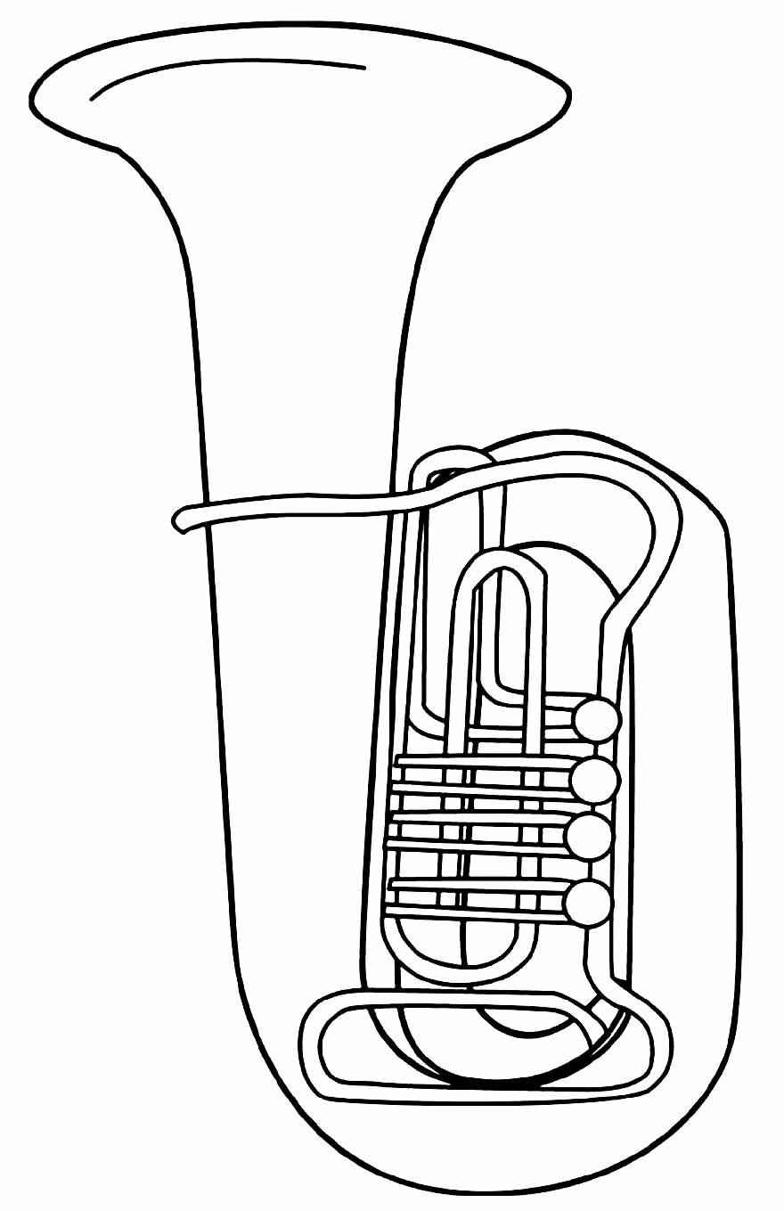 Musik Ausmalbilder 050