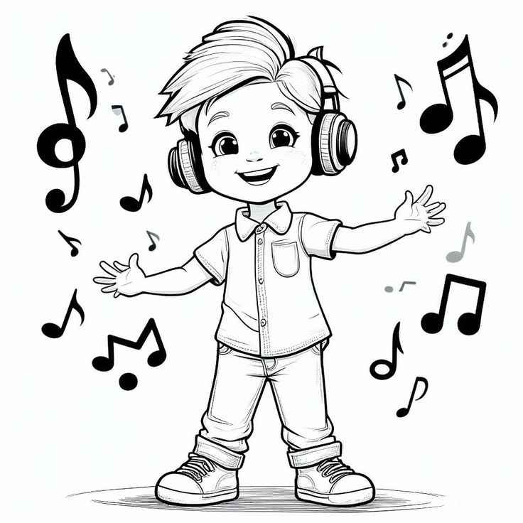 Musik Ausmalbilder 125