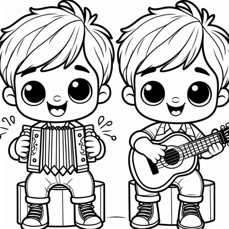 Musik Ausmalbilder 147