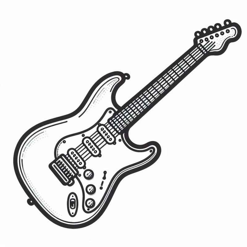 Musik Ausmalbilder 280