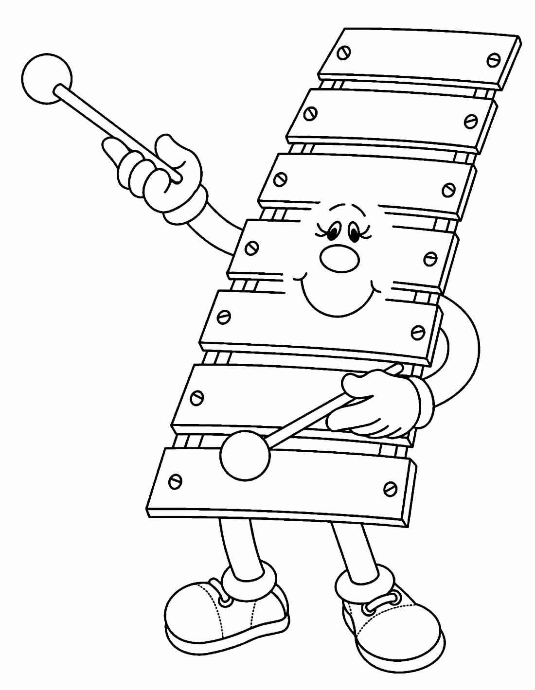 Musik Ausmalbilder 389