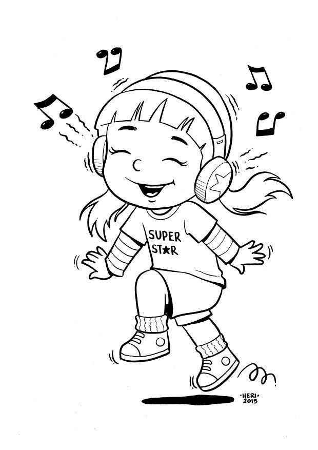 Musik Ausmalbilder 447