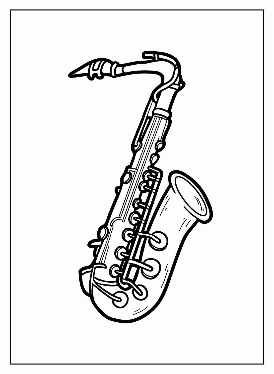 Musik Ausmalbilder 977