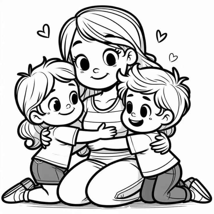 Muttertag Ausmalbilder 019