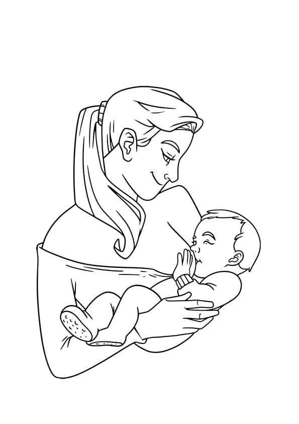 Muttertag Ausmalbilder 243