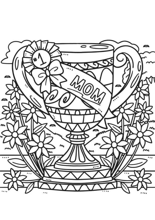 Muttertag Ausmalbilder 466