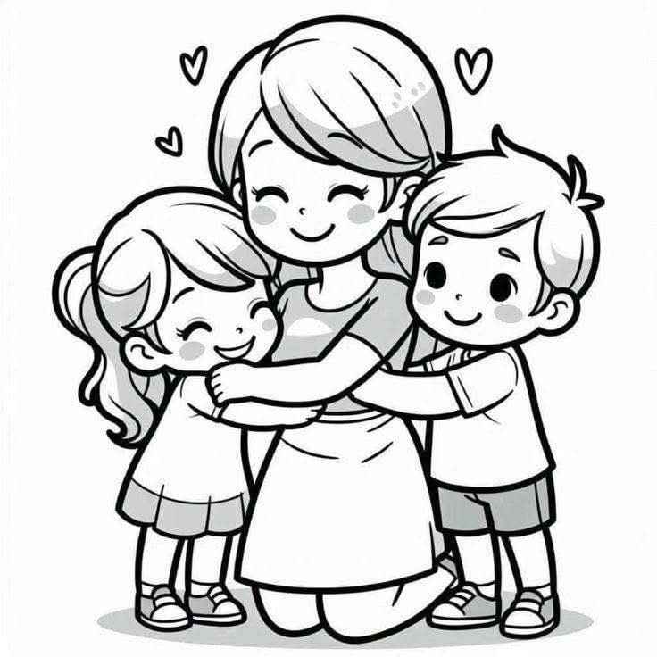 Muttertag Ausmalbilder 625