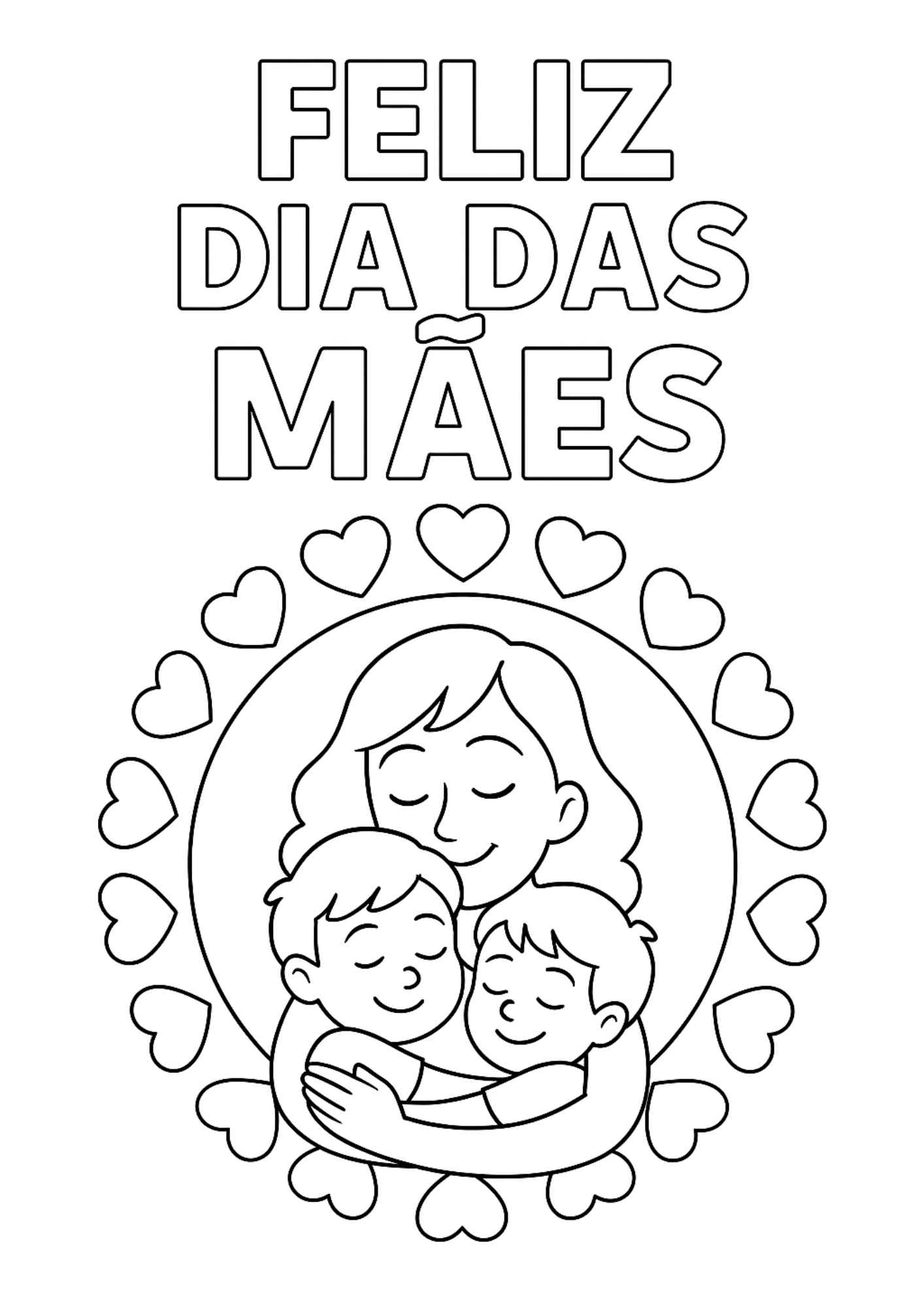 Muttertag Ausmalbilder 632