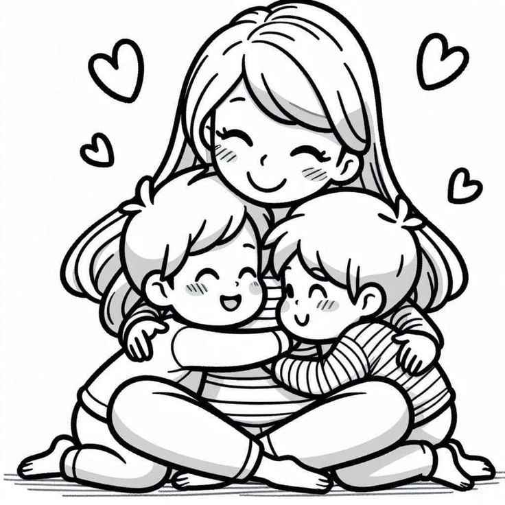 Muttertag Ausmalbilder 644