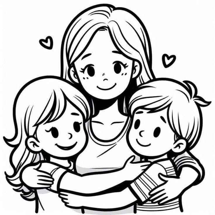 Muttertag Ausmalbilder 695