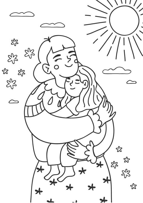 Muttertag Ausmalbilder 807