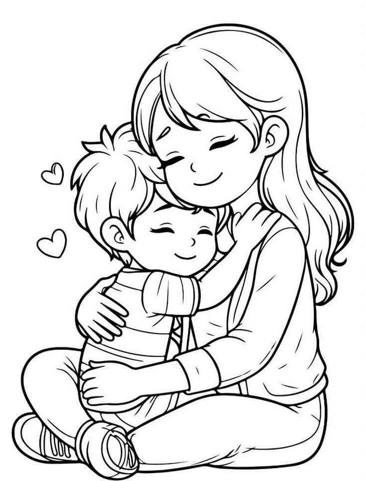 Muttertag Ausmalbilder 841