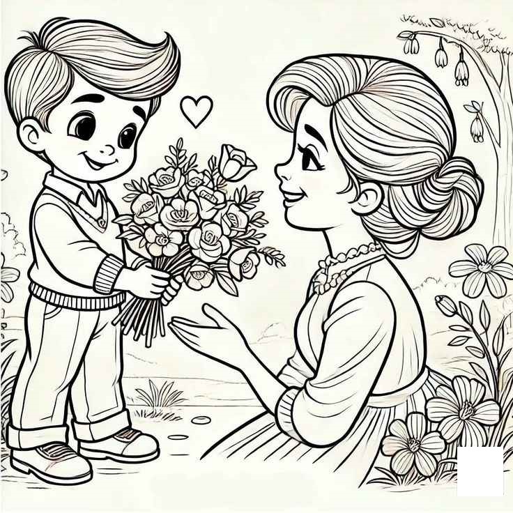 Muttertag Ausmalbilder 871