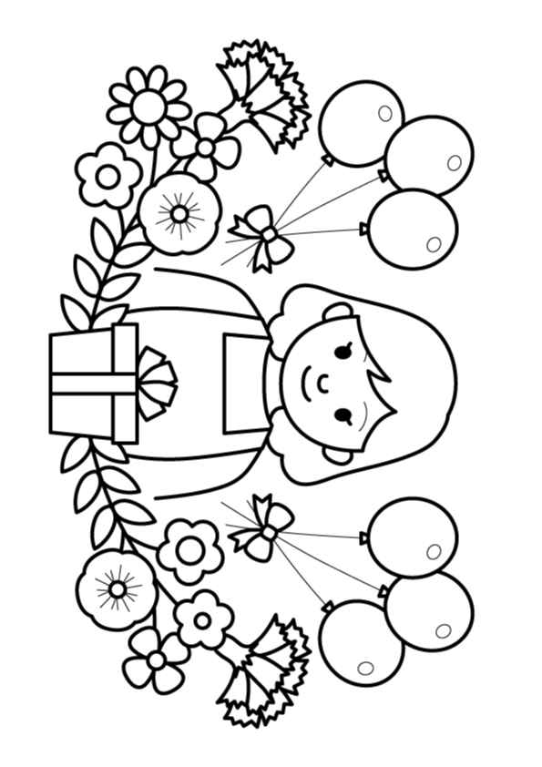 Muttertag Ausmalbilder 990