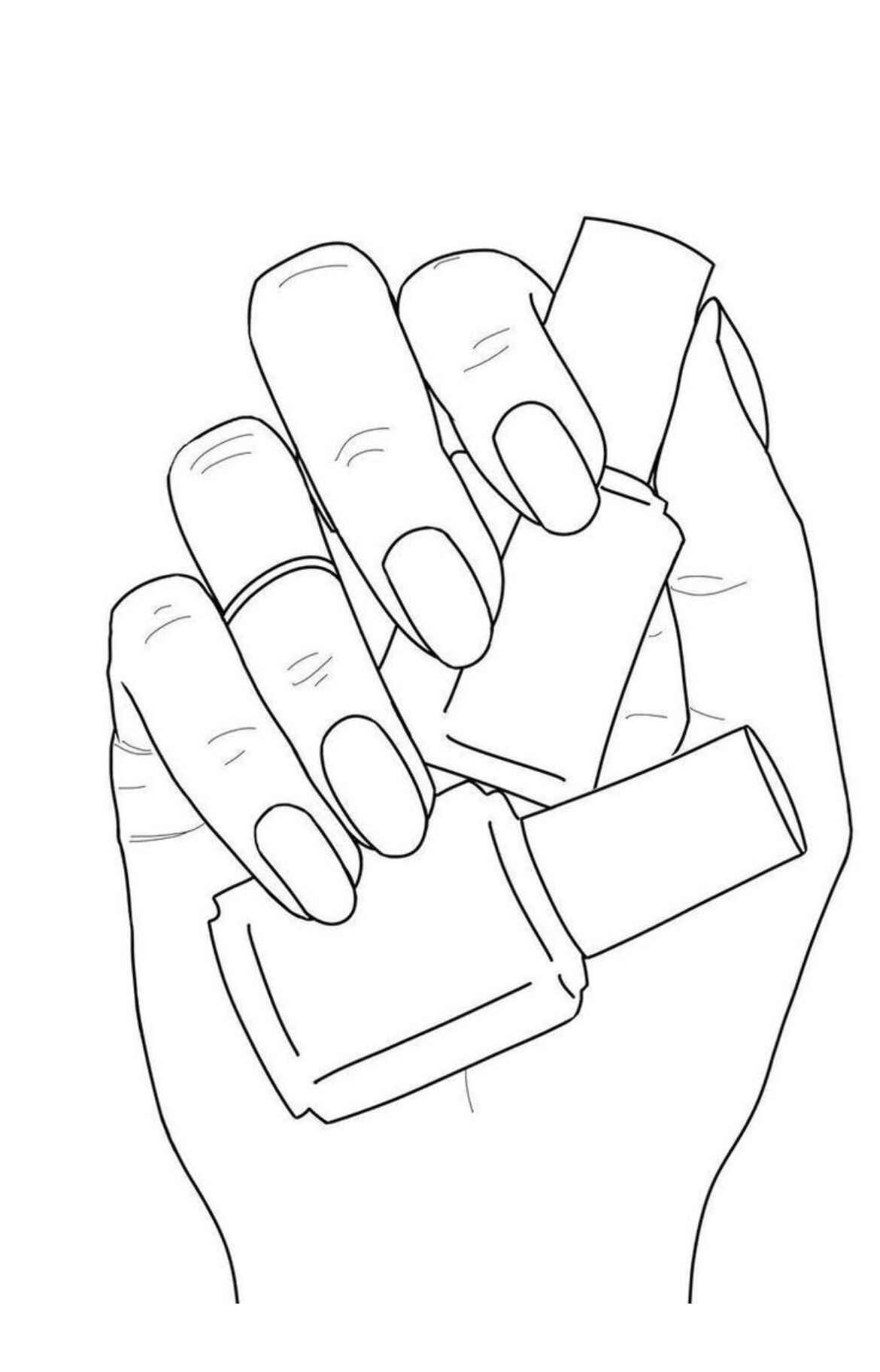 Nagel Ausmalbilder 142