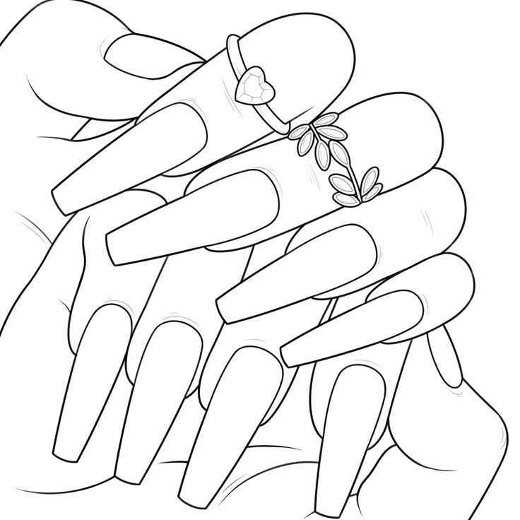 Nagel Ausmalbilder 277