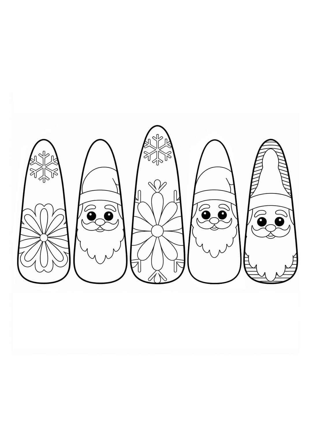 Nagel Ausmalbilder 463