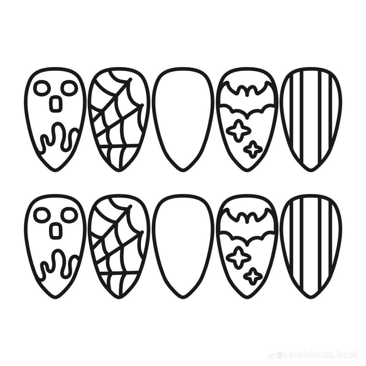 Nagel Ausmalbilder 751