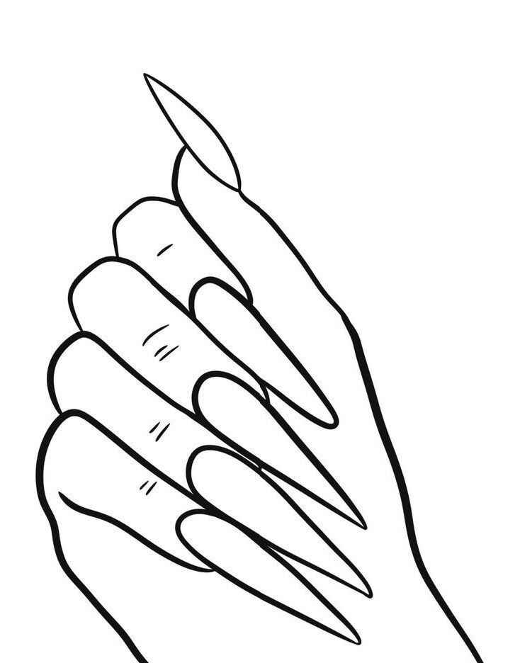 Nagel Ausmalbilder 768