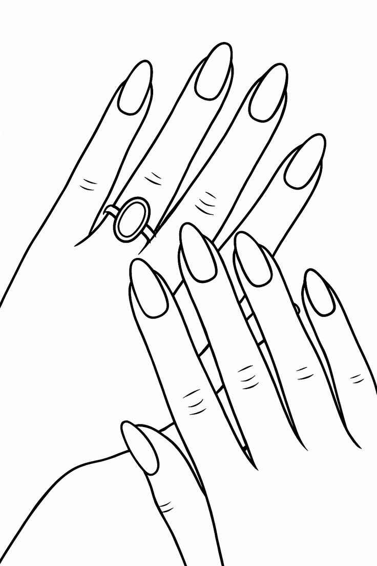 Nagel Ausmalbilder 805