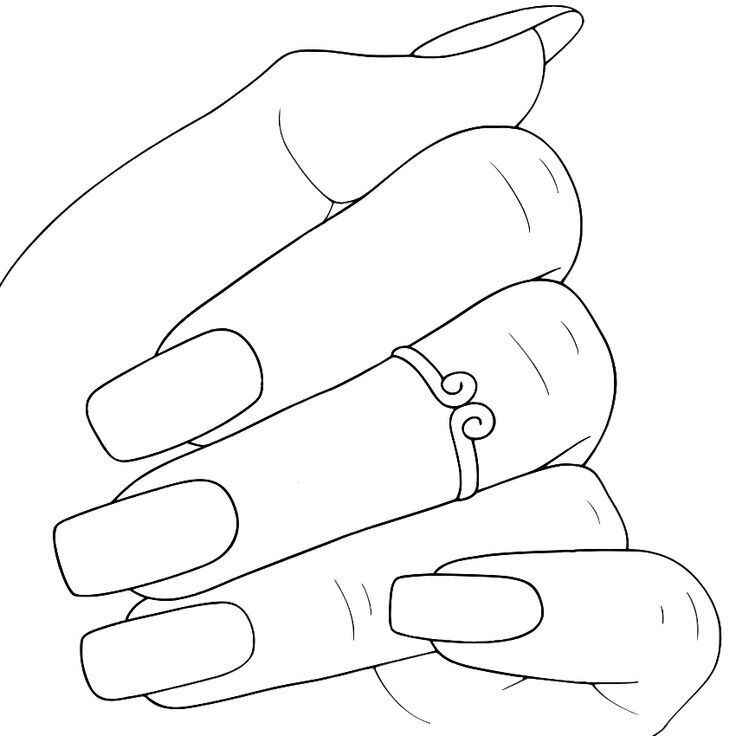 Nagel Ausmalbilder 846