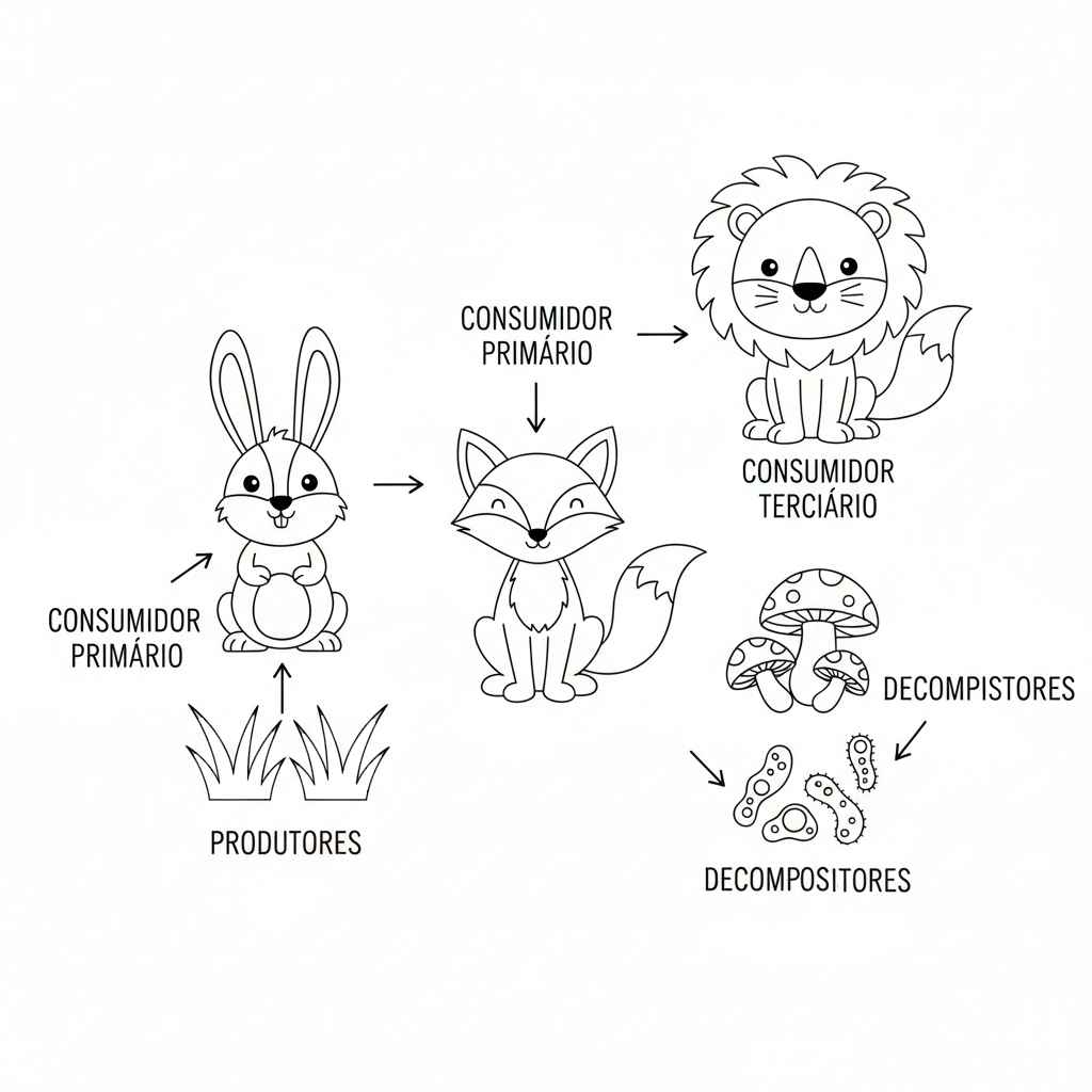 Nahrungskette Ausmalbilder 184