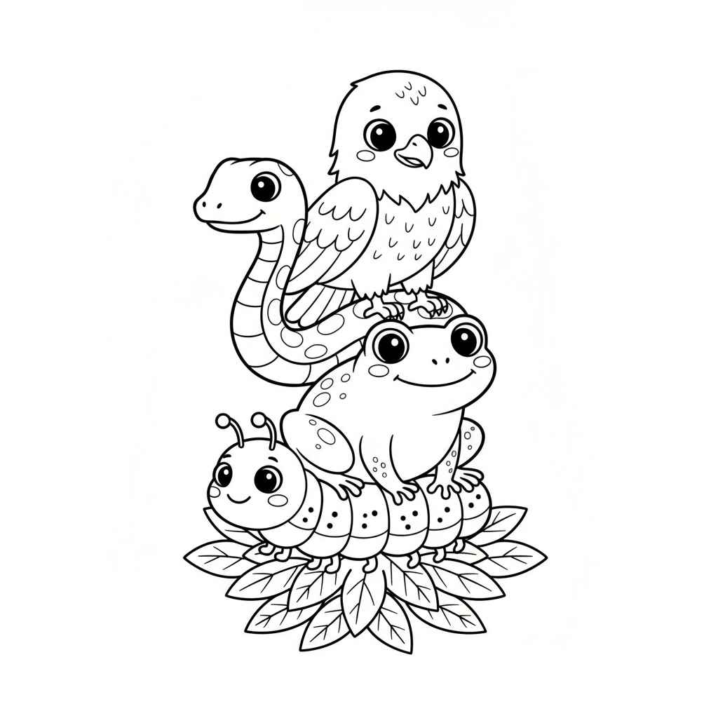 Nahrungskette Ausmalbilder 227