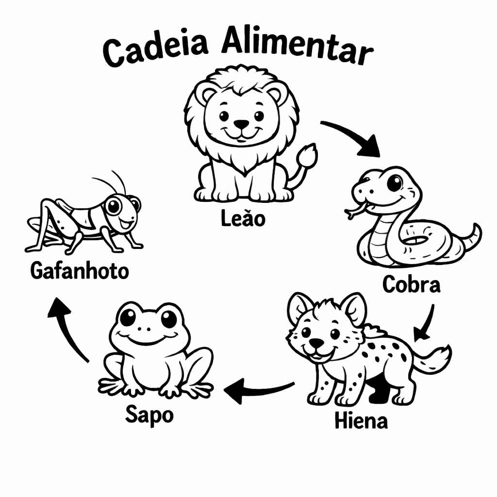Nahrungskette Ausmalbilder 721