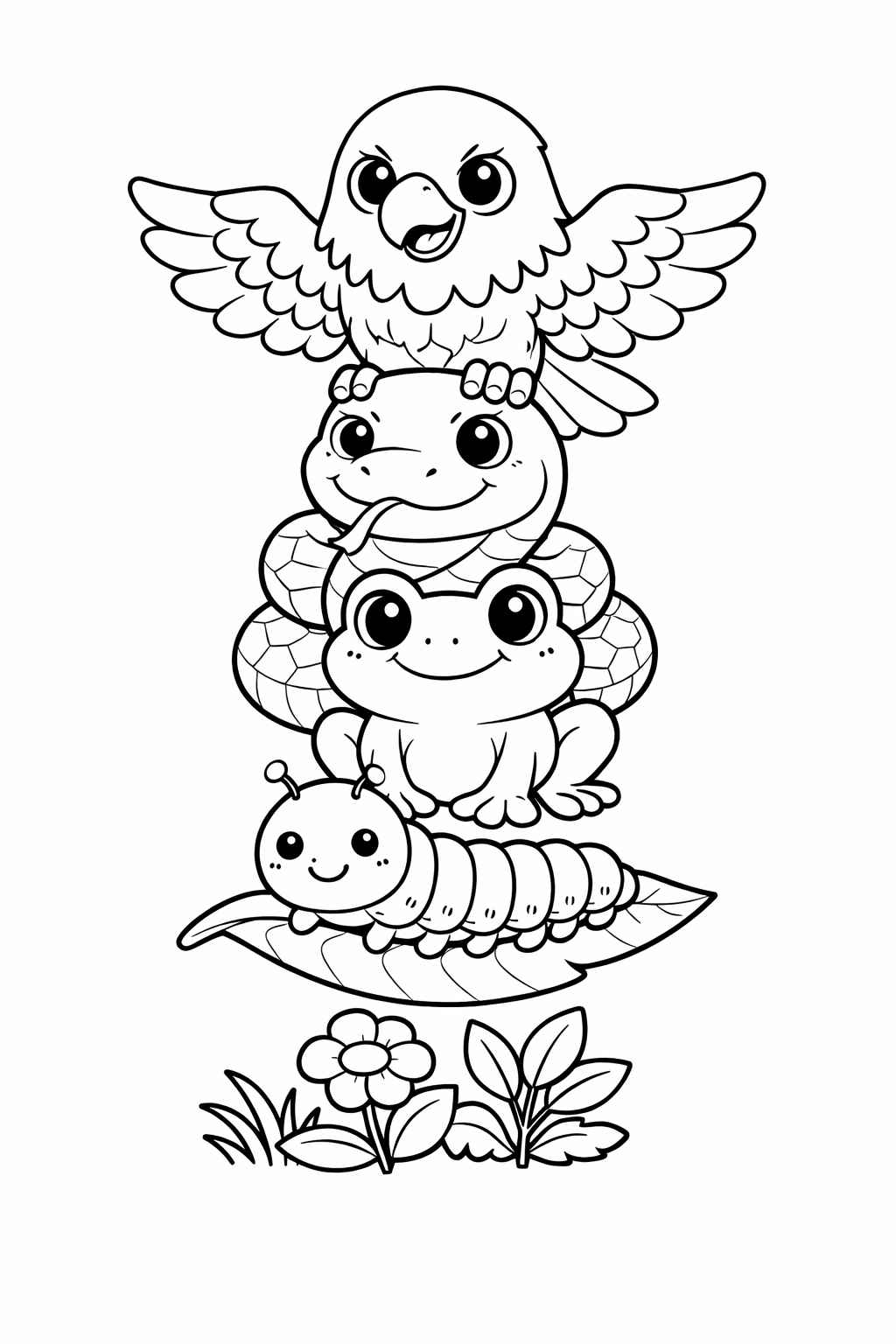 Nahrungskette Ausmalbilder 916