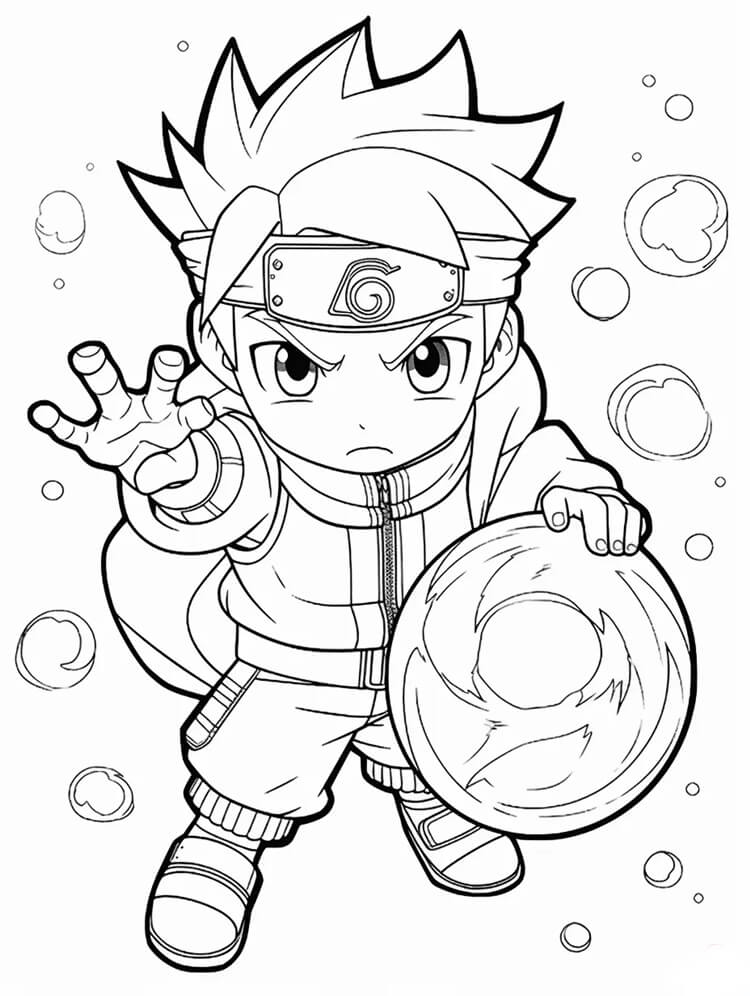 Naruto Ausmalbilder 046