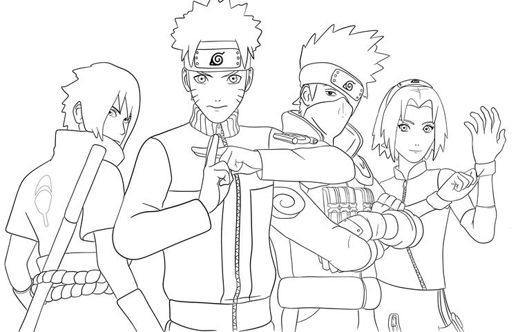 Naruto Ausmalbilder 591