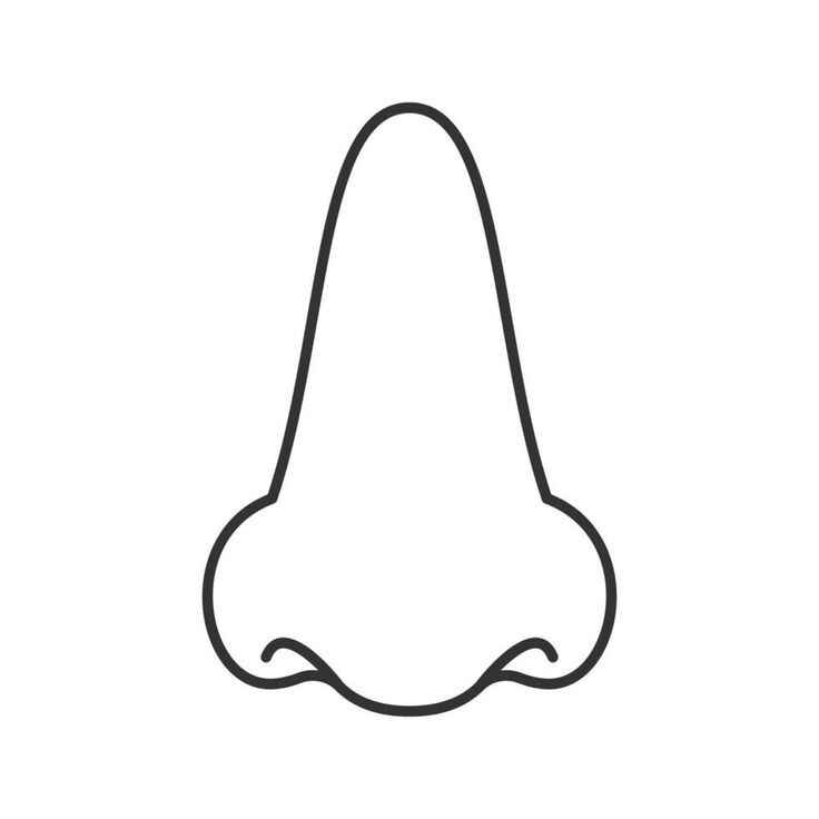 Nase Ausmalbilder 795