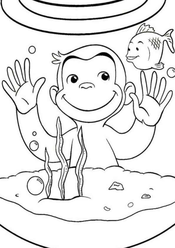 Neugieriger George Ausmalbilder 324