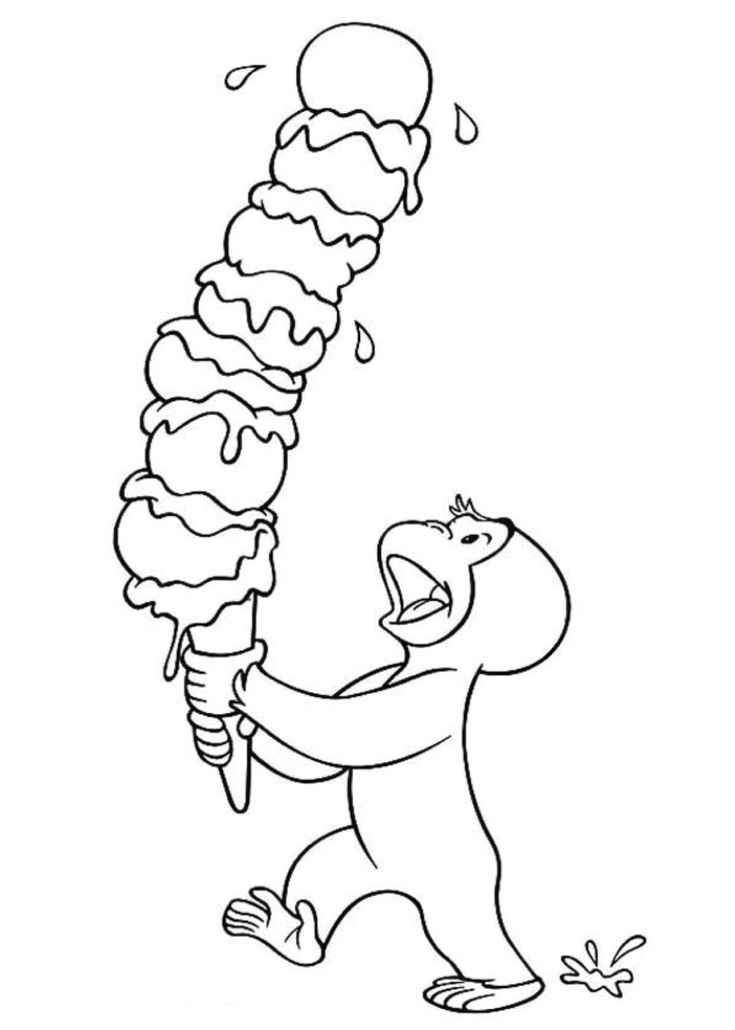 Neugieriger George Ausmalbilder 509