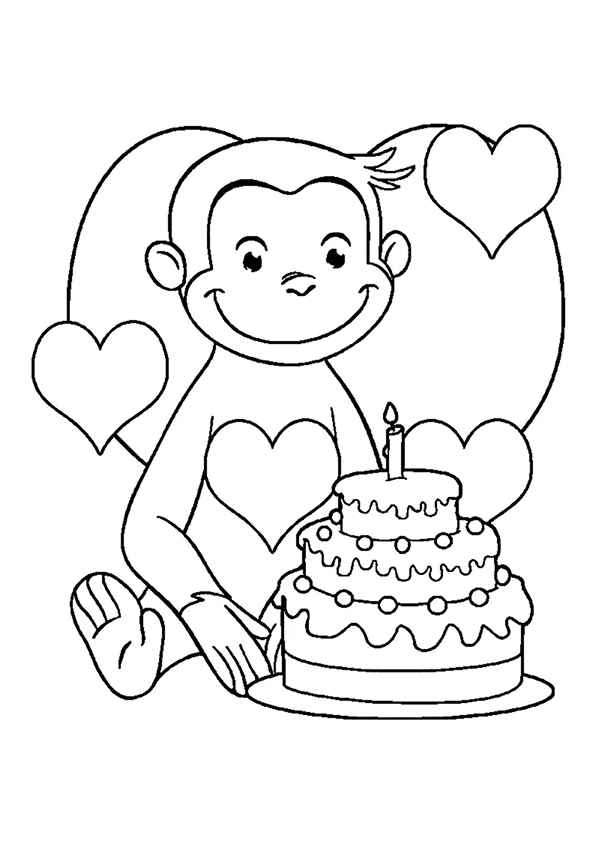 Neugieriger George Ausmalbilder 641