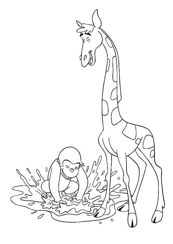 Neugieriger George Ausmalbilder 814