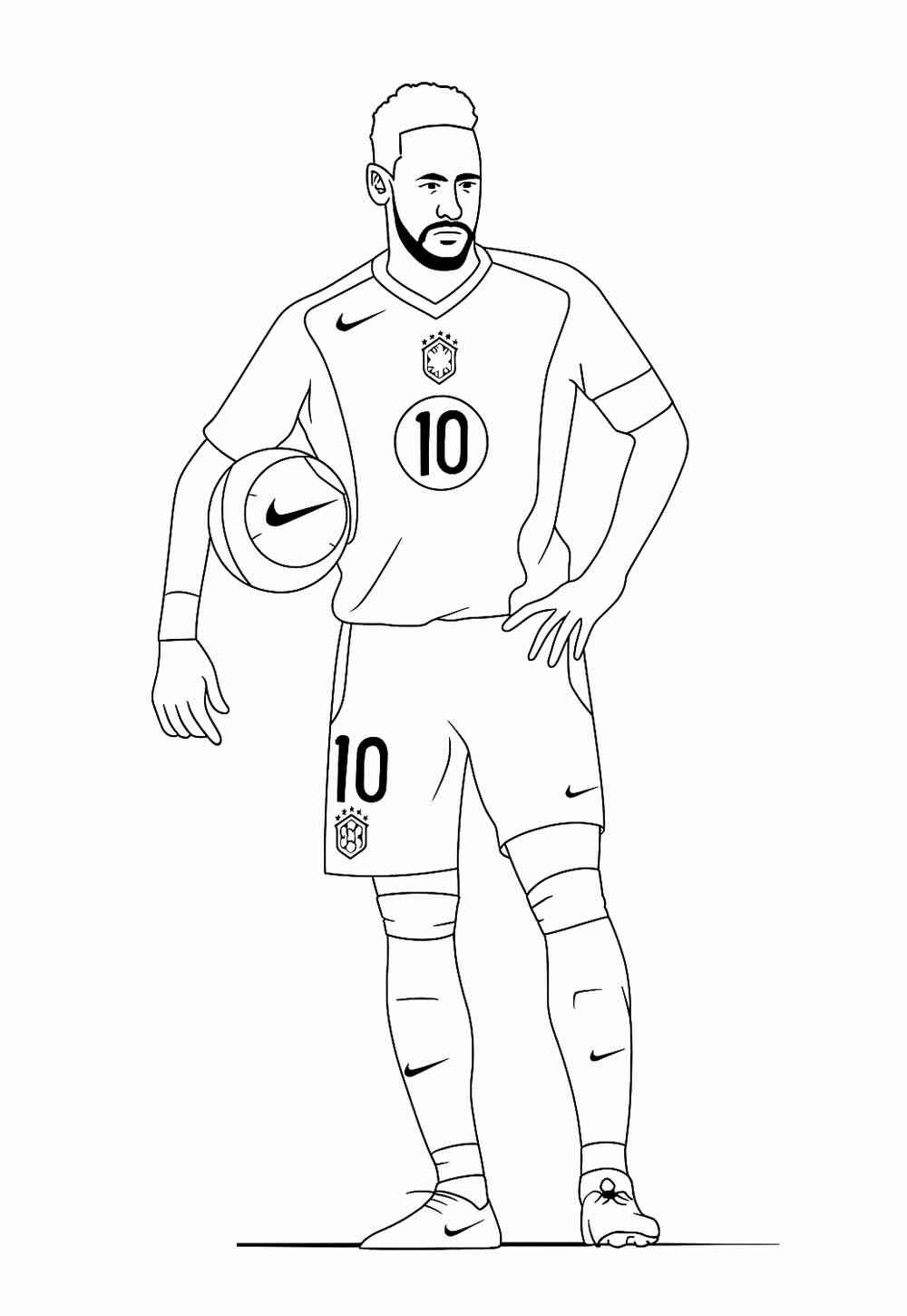 Neymar Ausmalbilder 706