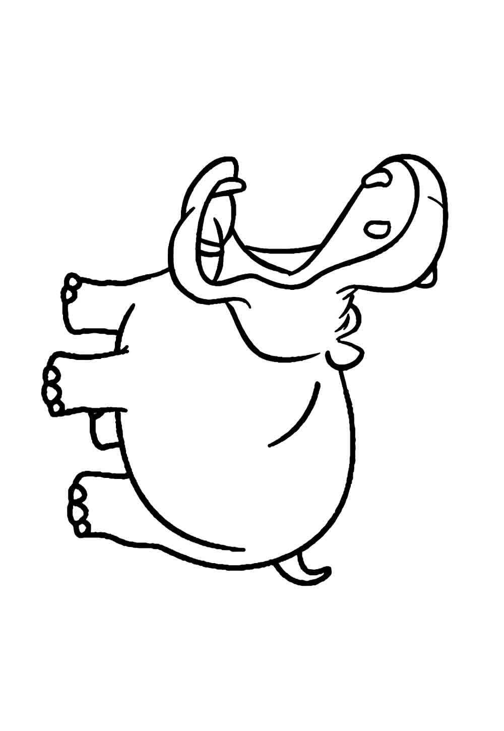 Nilpferd Ausmalbilder 387