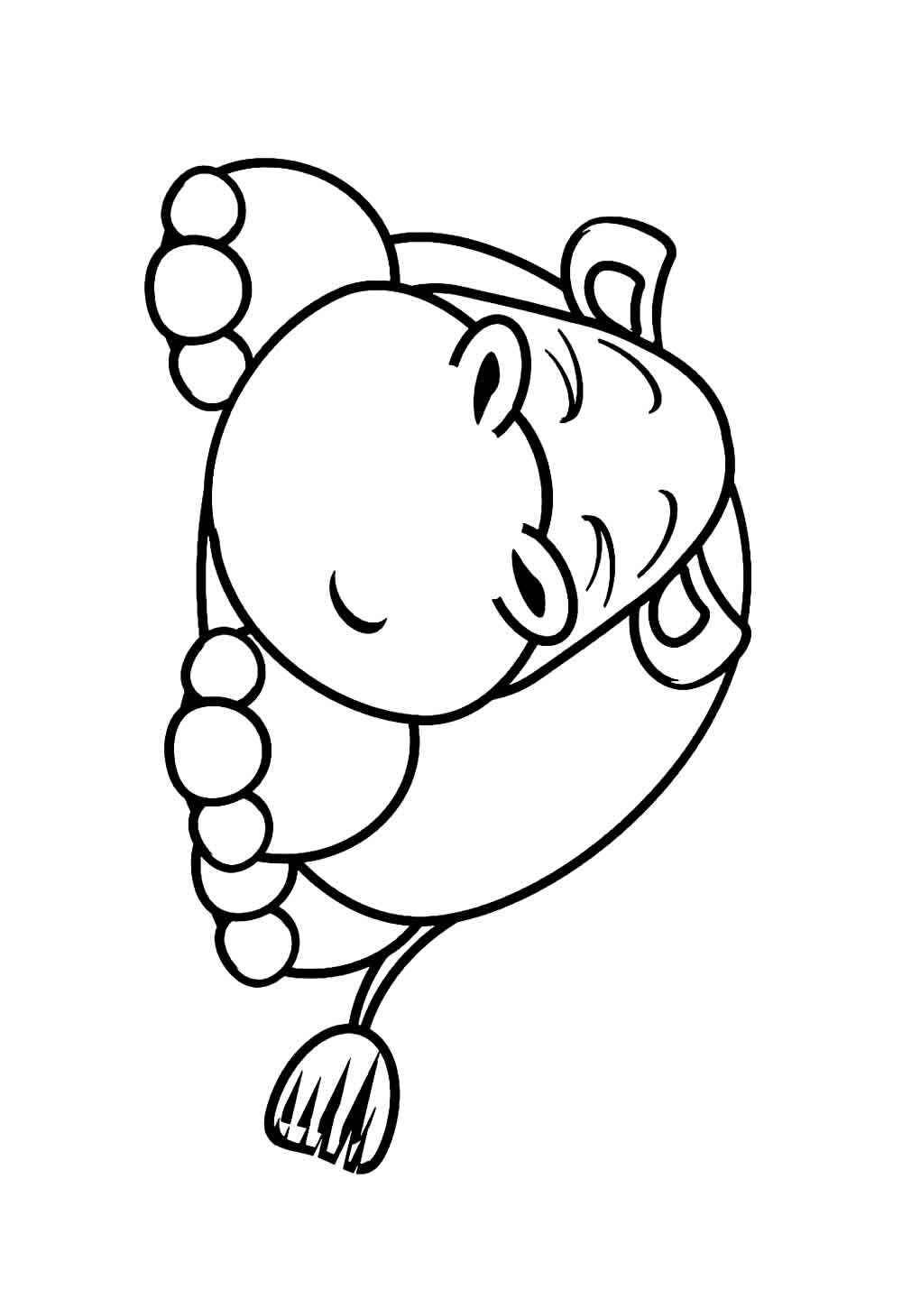 Nilpferd Ausmalbilder 470