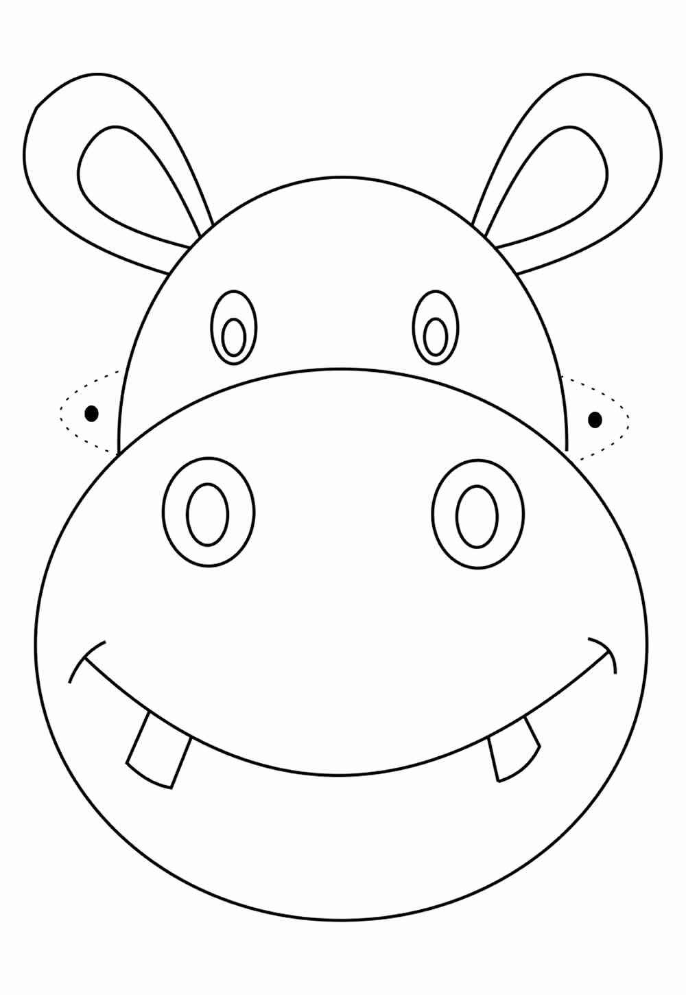 Nilpferd Ausmalbilder 558