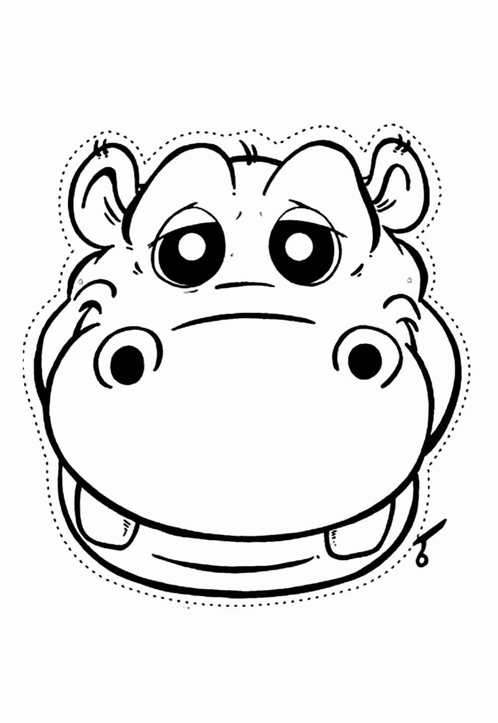 Nilpferd Ausmalbilder 575