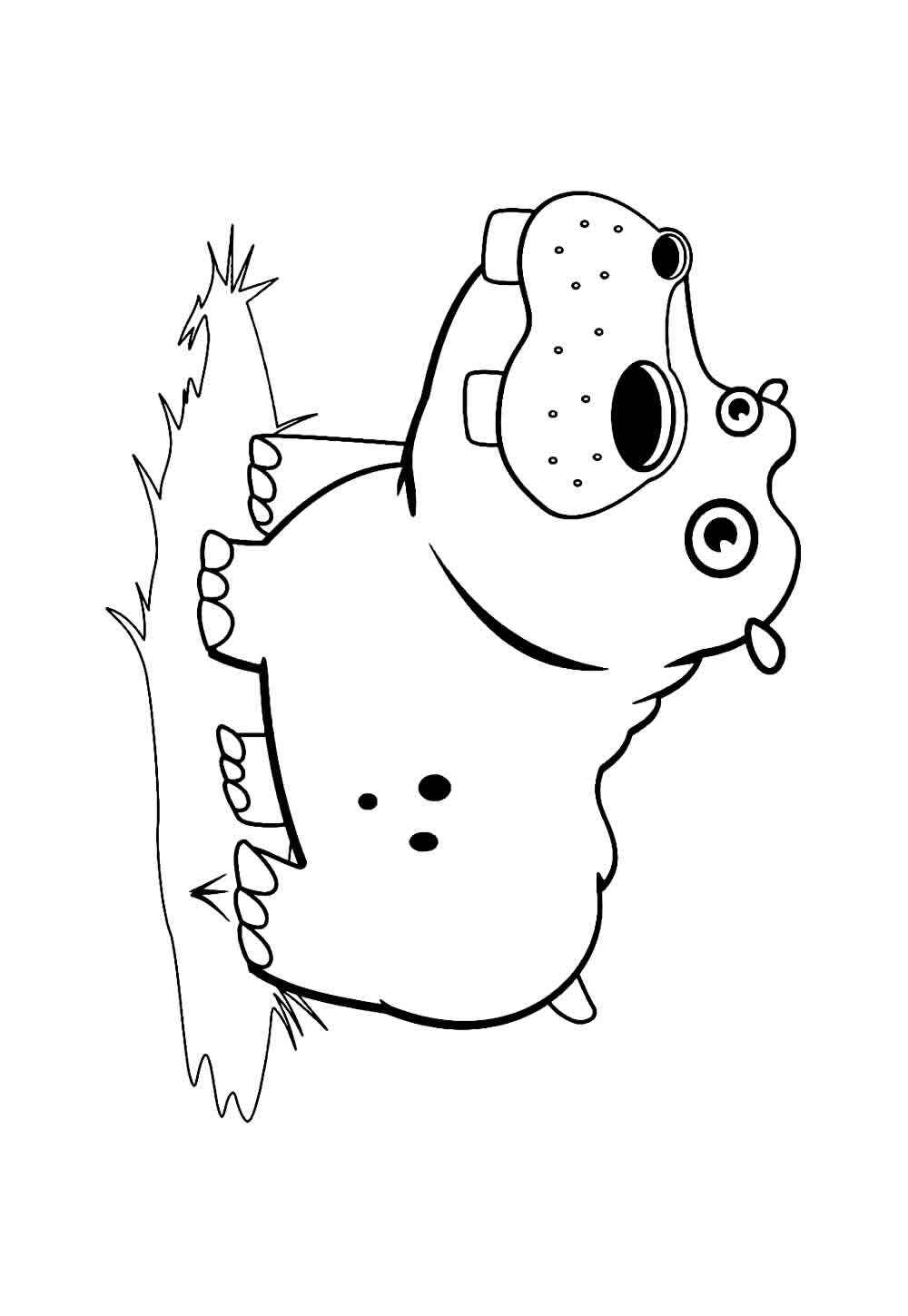 Nilpferd Ausmalbilder 599